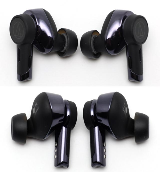 【楠本質店/元住吉】オーディオテクニカ/audio-technica　完全ワイヤレスイヤホン　ATH-TWX9MK2 BK(E)　ブラック【中古】_1