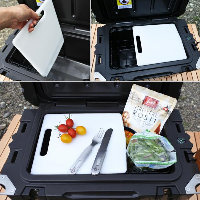 ICE AGE アイスエイジ クーラーボックス 42.6L 45QT  (タン) 保冷 キャンプ アウトドア バーベキュー 釣り 収納 キュリアス