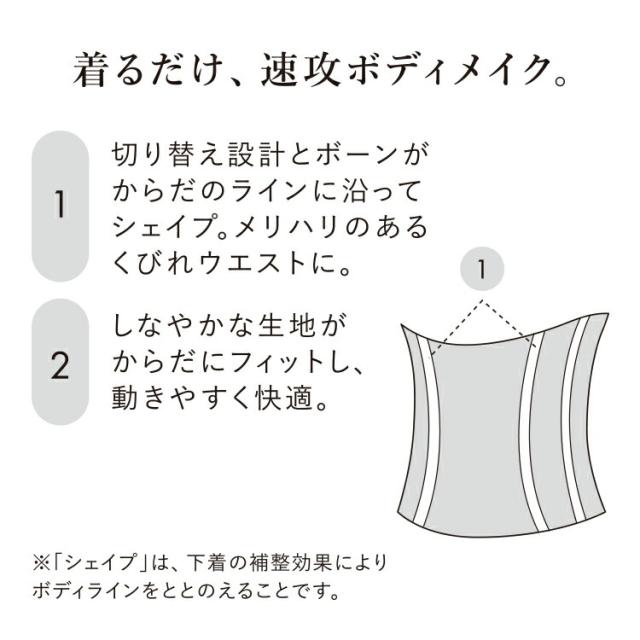ワコール Style Changer 高補整 ウエストニッパー 82L GQB600_3