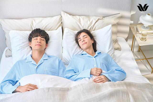 ワコール お休み科学の科目  パジャマ 上下仕かける メンズ 天綿 綿100% 通気性 10分丈 10分袖 M/L YGX526