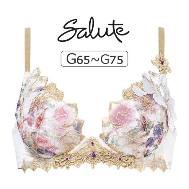 ワコール サルート 17グループ 17G ブラジャー単品 VIVA LINEブラ Gカップ アンダー65/70/75cm BTJ417
