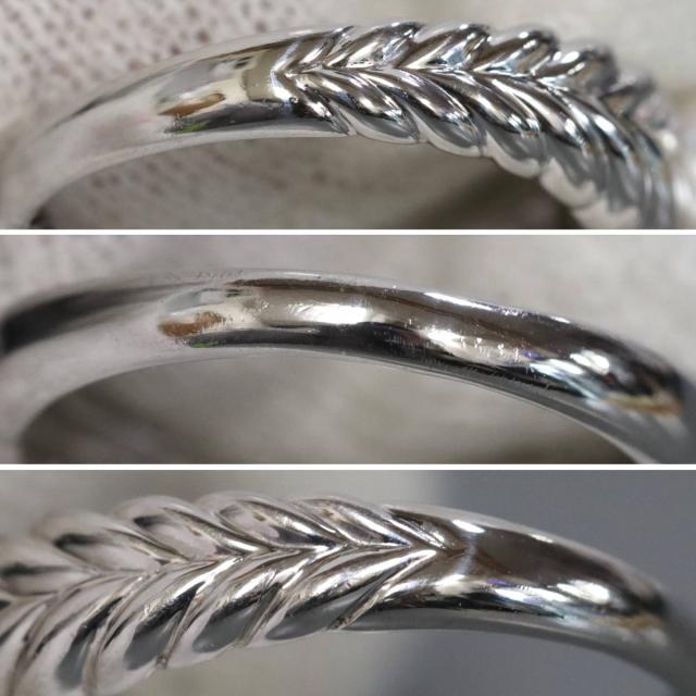 Pt900パールリング 8.7mm 7.6g #15 プラチナ 真珠_5
