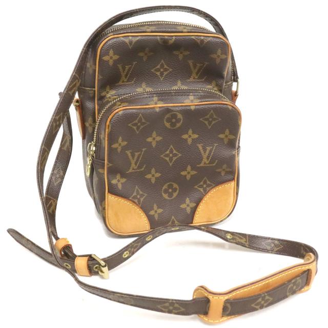 ルイ・ヴィトン アマゾン(M45236)モノグラム ショルダーバッグ SD0012 ブラウン made in U.S.A.