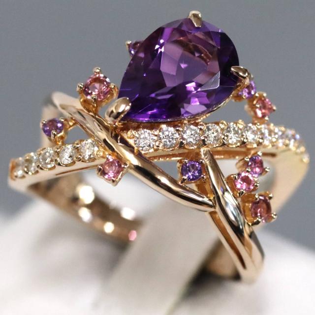 鑑別書付】プラチナPT900 天然ダイヤモンドリング ダイヤ0.20ct 12.5号