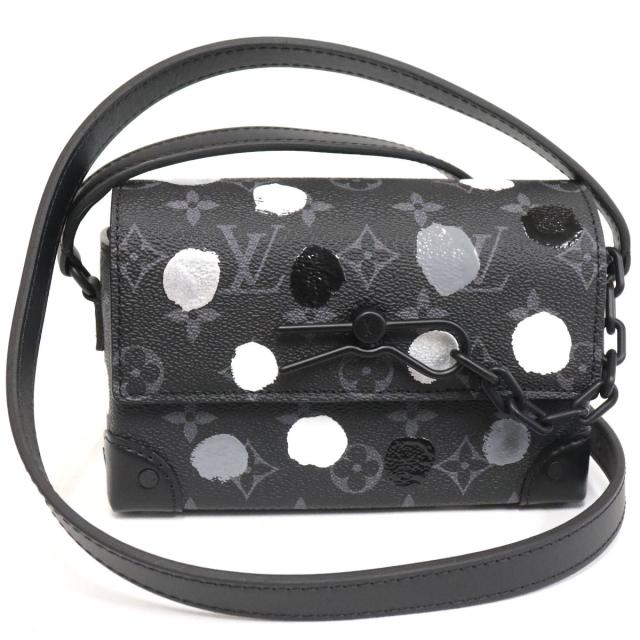 ルイ・ヴィトン LV×YK スティーマー・ウエアラブル ウォレット(M81935)モノグラム・エクリプス ペインティッドドット 草間彌生 ショルダーウォレット