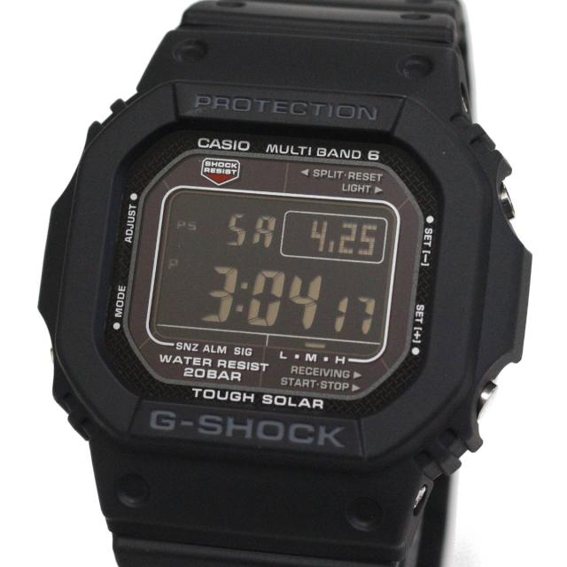 カシオ G-SHOCK 5600シリーズ(GW-M5610U-1BJF)タフソーラー デジタル 軽量 電波時計