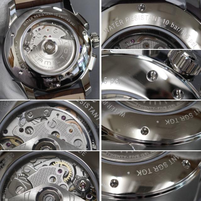 ハミルトン ジャズマスター Auto Chrono(H32586541)42mm ブルー文字盤 クロノグラフ レザーベルト_6