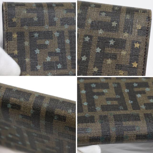 【中古】フェンディ ズッカ スター コンチネンタルウォレット(8M0000)_1