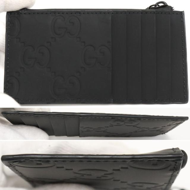 【中古】グッチ GG ラバーエフェクト ジップカードケース(771314)_2