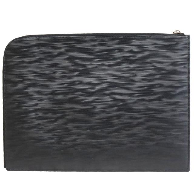 【中古】ルイ・ヴィトン ポシェット・ジュールGM(M58831)エピ/ノワール クラッチバッグ セカンドバッグ