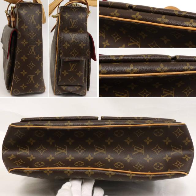 【中古】ルイヴィトン ミュルティプリ・シテ(M51162)モノグラム ハンドバッグ 美品_4