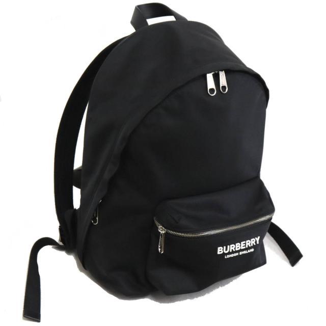 BURBERRY ブラック ナイロンバックパック BURBERRY ブラック ナイロン