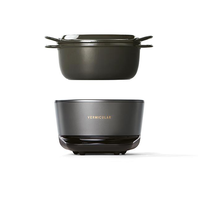 バーミキュラ ライスポットミニ 炊飯器 3合炊き 公式 鋳物ホーロー鍋 IH調理器 RP19A 白米 玄米 無水調理 低温調理 発酵 専用レシピ本付 日本製 送料無料 ギフト プレゼント 鍋炊き_3
