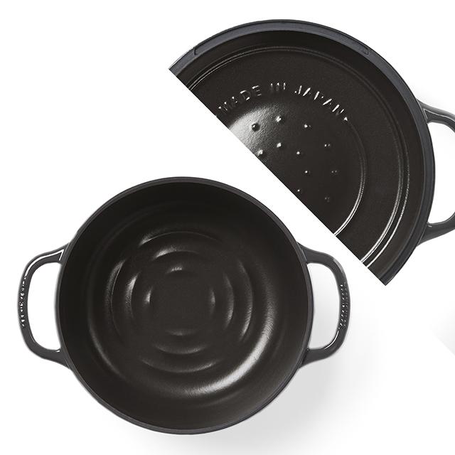 バーミキュラ ライスポットミニ 炊飯器 3合炊き 公式 鋳物ホーロー鍋 IH調理器 RP19A 白米 玄米 無水調理 低温調理 発酵 専用レシピ本付 日本製 送料無料 ギフト プレゼント 鍋炊き_4
