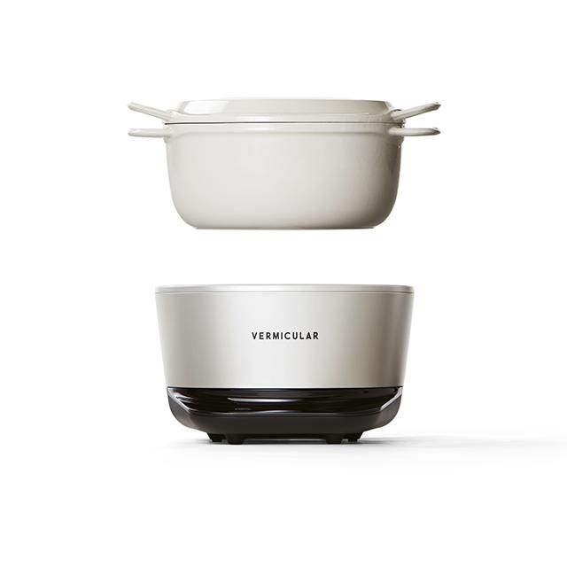 バーミキュラ ライスポットミニ 炊飯器 3合炊き 公式 鋳物ホーロー鍋 IH調理器 RP19A 白米 玄米 無水調理 低温調理 発酵 専用レシピ本付 日本製 送料無料 ギフト プレゼント 鍋炊き_5