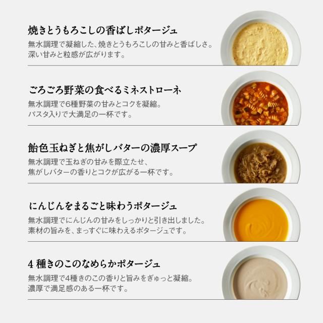 バーミキュラ フローズン デリ スープ 12個セット ミネストローネ にんじん きのこ とうもろこし 玉ねぎ ギフト プレゼント 冷凍 クール便_3