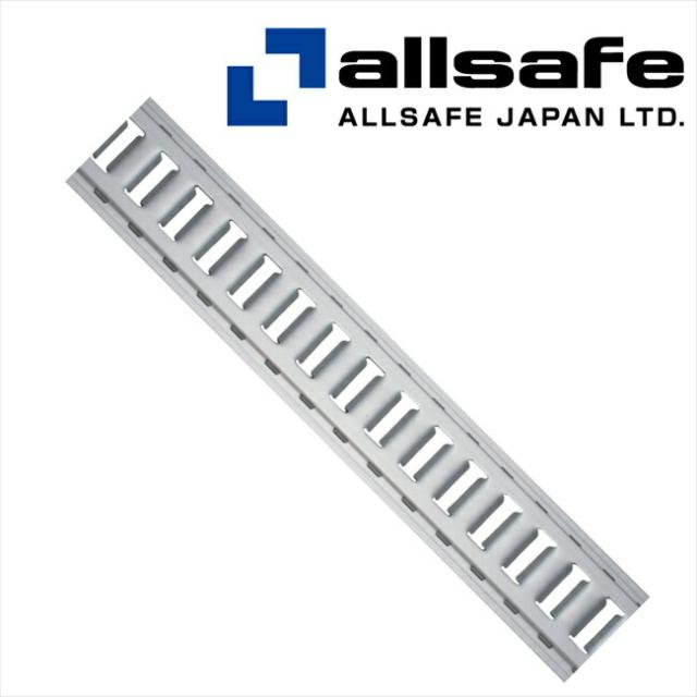 【メーカー直送】TR-HA オールセーフ アルミ水抜き穴レール（５） 【※個人名義NG・代引不可・返品不可】