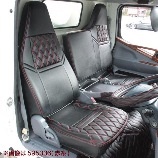 メーカー直送 ジェットイノウエ シートカバー COMBI ふそう2t ブルーテックキャンター 標準車用 黒糸 595356 ※代引・返品不可 14,118円