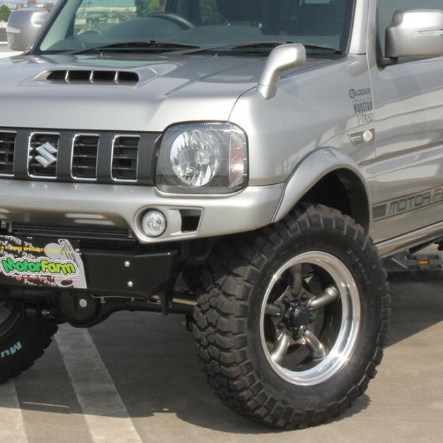 メーカー直送 モーターファーム ホイール J-TRAD ガンメタリック DCリム 16×5.5J/5H-25 4本SET ※代引不可・返品不可