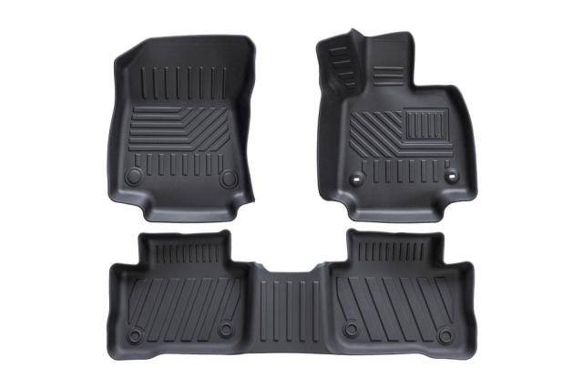メーカー直送 モーターファーム 3D防水フロアマット RAV4/ハリアー 立体マット TPE材質 立体カーマット 立体成型 汚れ防止 内装  3Dマット ズレ防止 汚れ防止 水洗い RAV4 カスタム パーツ ハリアー ※代引不可・返品不可_2