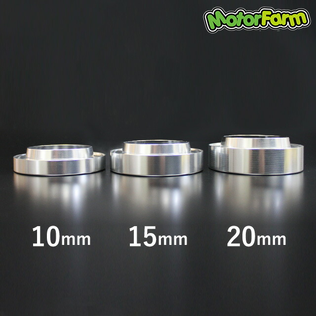 メーカー直送 モーターファーム コイルスプリングスペーサー 10mm 【2枚セット】 JB23/64系 フロント/リア用 JA22 リア用 ※代引不可・返品不可_2