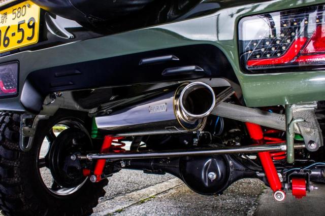 メーカー直送 モーターファーム FARM マフラー エキゾーストシステム  OFF-ROAD LEGALIZE / JB64 ※代引不可・返品不可