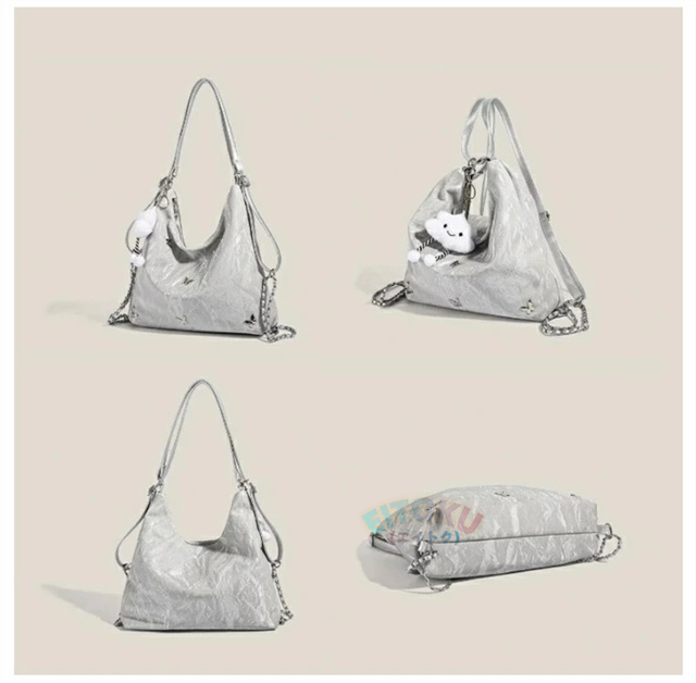 トートバッグ 3way レディース ショルダーバッグ 大容量 斜めがけ リュックバッグ 軽量 PU バッグ 肩掛け ファスナー開閉 かばん 収納 蝶柄 鞄 上品 おしゃれ きれいめ 多機能 通勤バッグ 柔らかい 大人 可愛い 斜め掛けバッググ 通勤 OL オフィス お出掛け かわいい_6