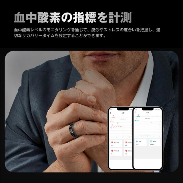 かっこ良い輪っか 思わしい保護すること 活動写真量計 お休み書きとどめる 運動すること書きとどめる 血中O IP68雨合羽 かっこ良い指環 フィジカルフィットネス指環 USB磁気申し受ける iPhone/Android相応う 男女兼用 母の日 差し上げ物 おすすめ