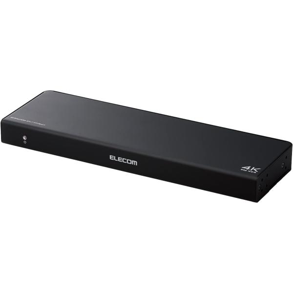 エレコム HDMI分配器 4K 60Hz(18Gbps) 1入力 8出力 HDCP2.2対応 VSP-HDP18BK