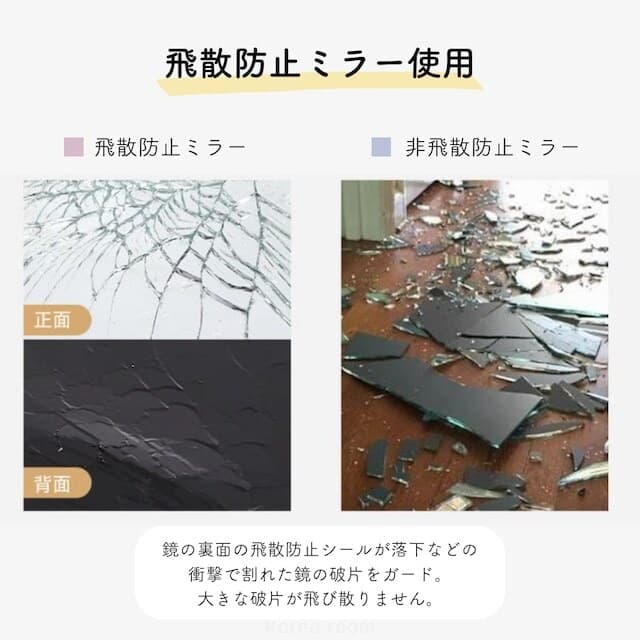 壁掛けミラー 4size ドロップラインミラー バスルームウォールミラー 壁掛けミラー 壁に貼れるミラー バスミラー 北欧インテリア 韓国インテリア 店舗什器 おしゃれ ニュアンスミラー 錆びない 粘着式 壁 韓国雑貨 鏡 ミラー デザインミラー 浴室鏡 玄関 寝室 リビング_4