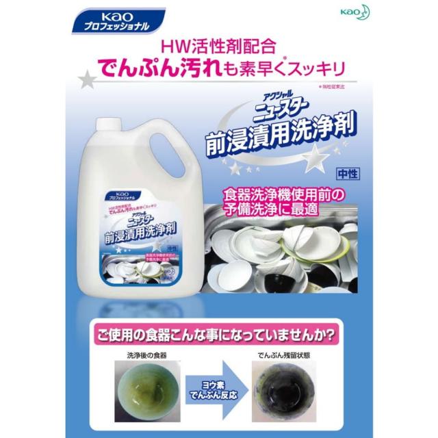 花王　アクシャルニュースター　前浸漬用洗浄剤　5L×2本入【取り寄せ商品・即納不可】_1