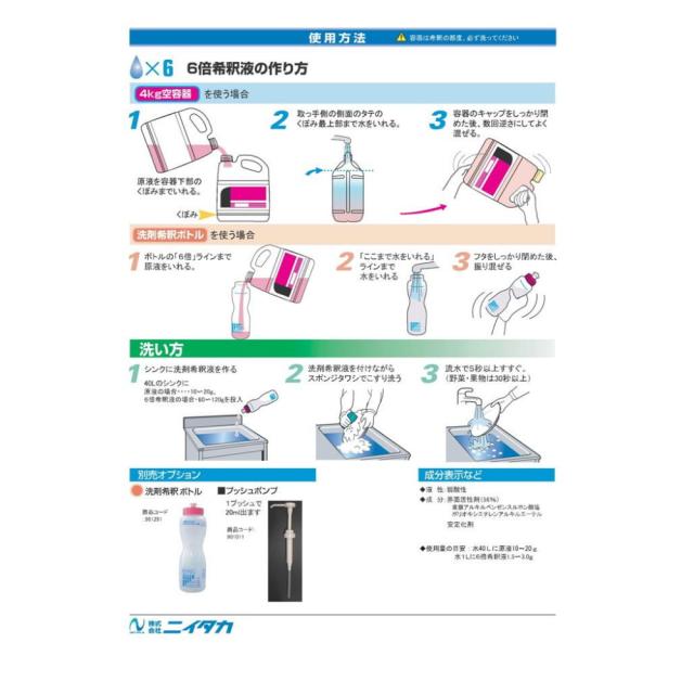 ニイタカ　スーパーサラセン　2.5kg×6本入【取り寄せ商品・即納不可・代引き不可・返品不可】_2