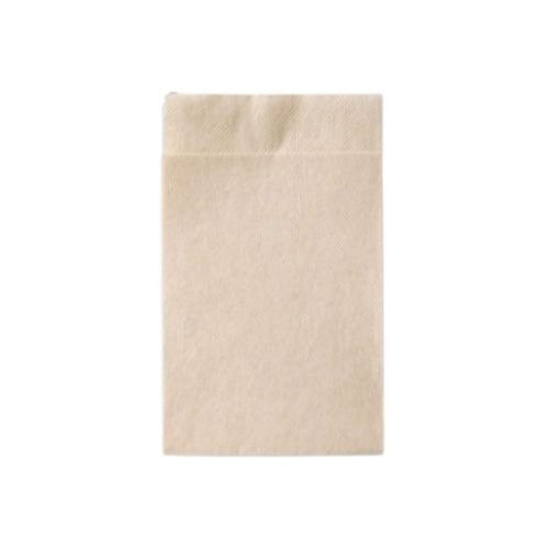 溝端紙工印刷　紙ナプキン　4ツ折ナプキン　未晒　2/3タイプ　メーカー品番：MP4AS　100枚×100袋(10000枚)【メーカー直送・代引き不可・時間指定不可・沖縄、離島不可】