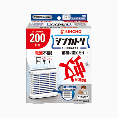 金鳥　害虫用駆除剤　屋内設置型　シンカトリ　200日セット×16個●ケース販売お徳用【取り寄せ商品・即納不可・代引き不可・返品不可】