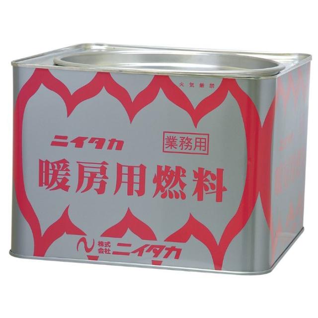 【法人様限定】【全国送料無料】ニイタカ　暖房用燃料6kg×2缶入【メーカー直送・代引き不可・時間指定不可】