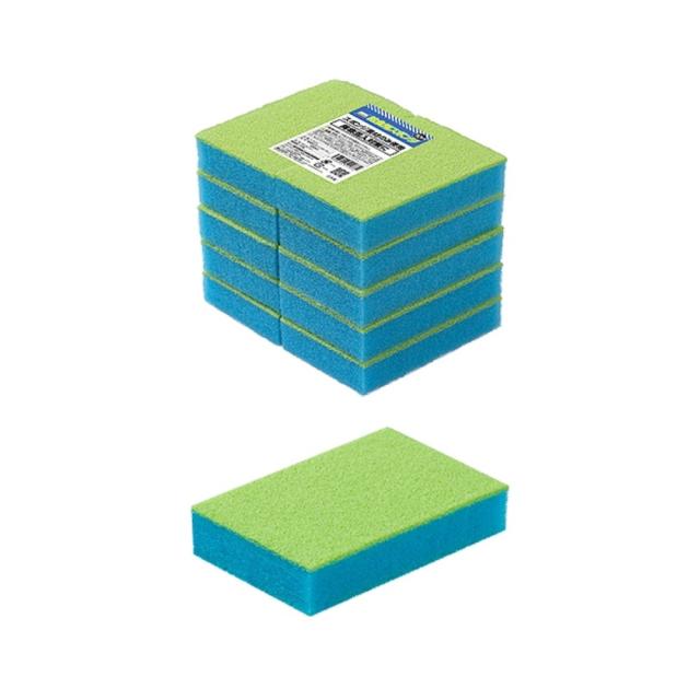 キクロン　給食用スポンジ　ブルー　F-603　10個×12入（120個）【取り寄せ商品・即納不可・代引き不可・返品不可】