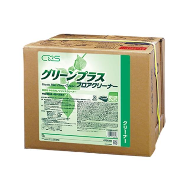 シーバイエス　中性床用ノンリンスクリーナー　グリーンプラスフロアクリーナー　18L【取り寄せ商品・即納不可・代引き不可・返品不可】 8,593円