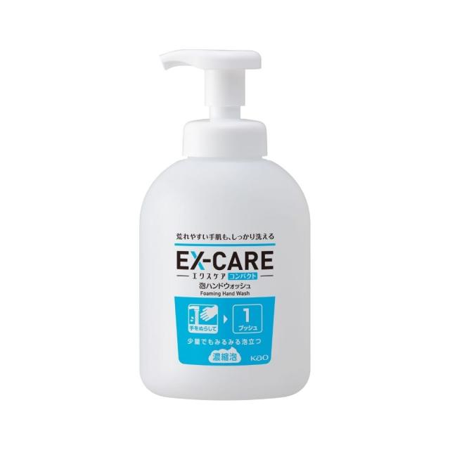 花王　EX-CARE　コンパクト　泡ハンドウォッシュ　業務用　500mL×6本入【取り寄せ商品・即納不可・代引き不可・返品不可】