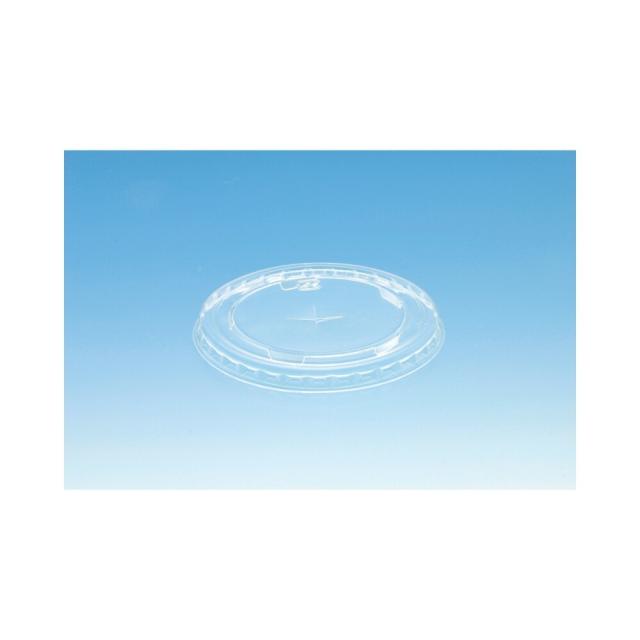 プラスチックカップ用蓋　ストロー穴あり(十字穴)　12オンス用　100個×20袋(2000個)【取り寄せ商品・即納不可・代引き不可・返品不可】 11,658円