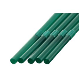 フレックスストロー　6mm×17cm　包装なし　緑色　500本入×20箱【メーカー直送・代引き不可・時間指定不可・沖縄、離島不可】