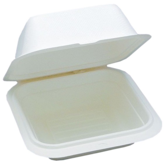 パルプモールド容器　モールドパック深　MP-18　無地　165×155×38mm　50枚×16入【メーカー直送・代引き不可・時間指定不可・沖縄、離島不可】