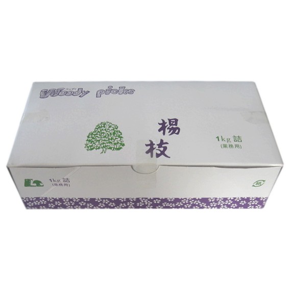 【個人宅配送可】つまようじ　1kg　箱入×20【取り寄せ商品・代引き不可・沖縄、北海道、離島不可】