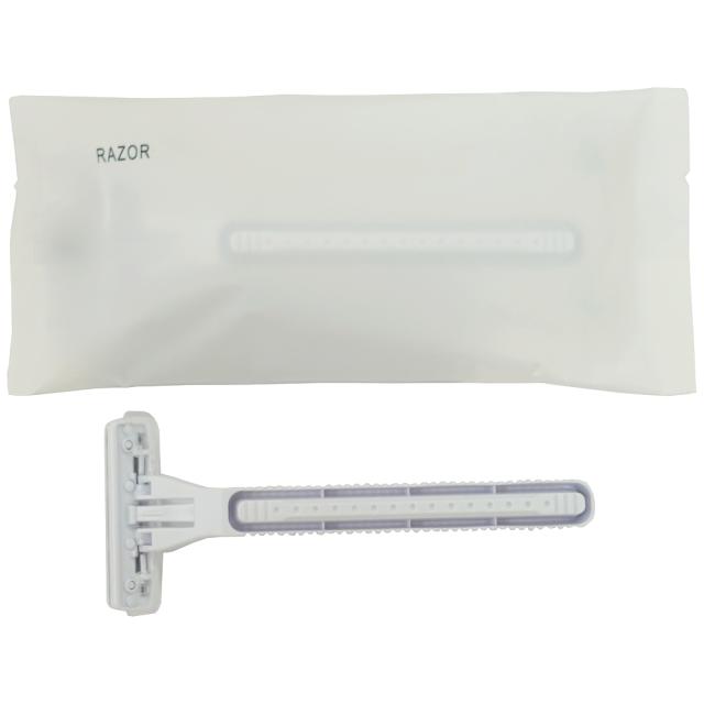 カミソリ　首振り式2枚刃　貝印　ステラ2　袋入　100本×10箱入(1000本)●ケース販売お徳用【取り寄せ商品・即納不可・代引き不可・返品不可】