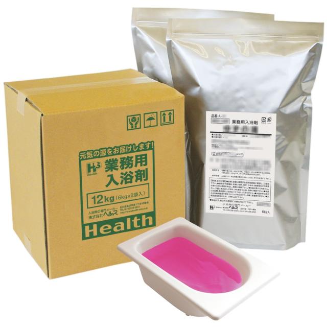 【全国送料無料】業務用入浴剤　A-42　美肌スキンケア　絹肌のお風呂　12kg(6kg×2袋)【メーカー直送または取り寄せ】