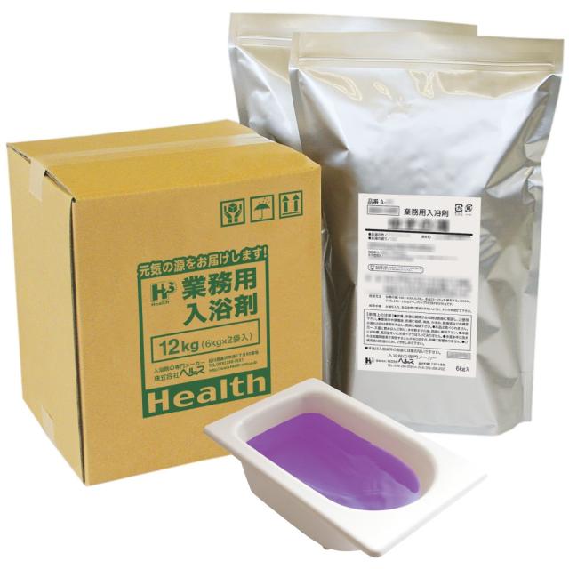【全国送料無料】業務用入浴剤　A-88　美肌スキンケア　発汗ゲルマ風呂　12kg(6kg×2袋)【メーカー直送または取り寄せ】