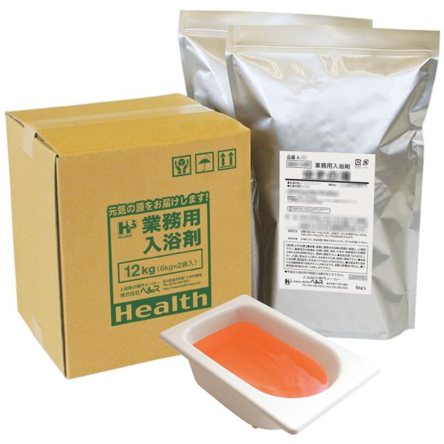 【全国送料無料】業務用入浴剤　A-168　スタンダード　リラックスひのきの香湯　12kg(6kg×2袋)【メーカー直送または取り寄せ】
