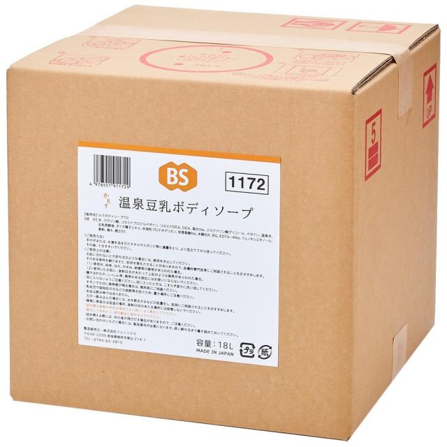 フェニックス　かもす　温泉豆乳ボディソープ　18L【取り寄せ商品・即納不可・代引き不可・返品不可】