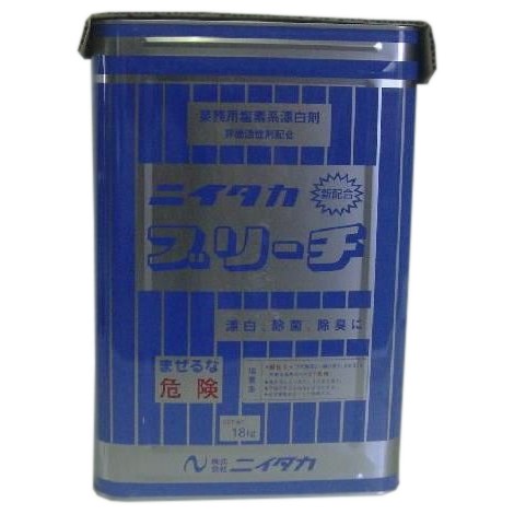 【法人様限定】【全国送料無料】ニイタカブリーチ　１８ｋｇ×10缶ロット【メーカー直送・代引き不可・時間指定不可】