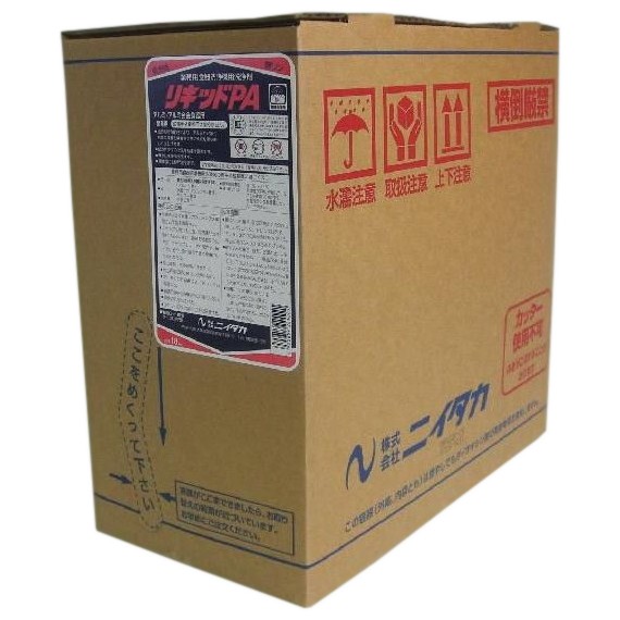 ニイタカ　業務用食器洗浄機用洗浄剤　リキッドPA　扁平ハイテナー　18kg