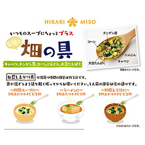 乾燥野菜ミックス 畑の具 190g×10袋 ドライ野菜 カット野菜 保存食 ひかり味噌_3